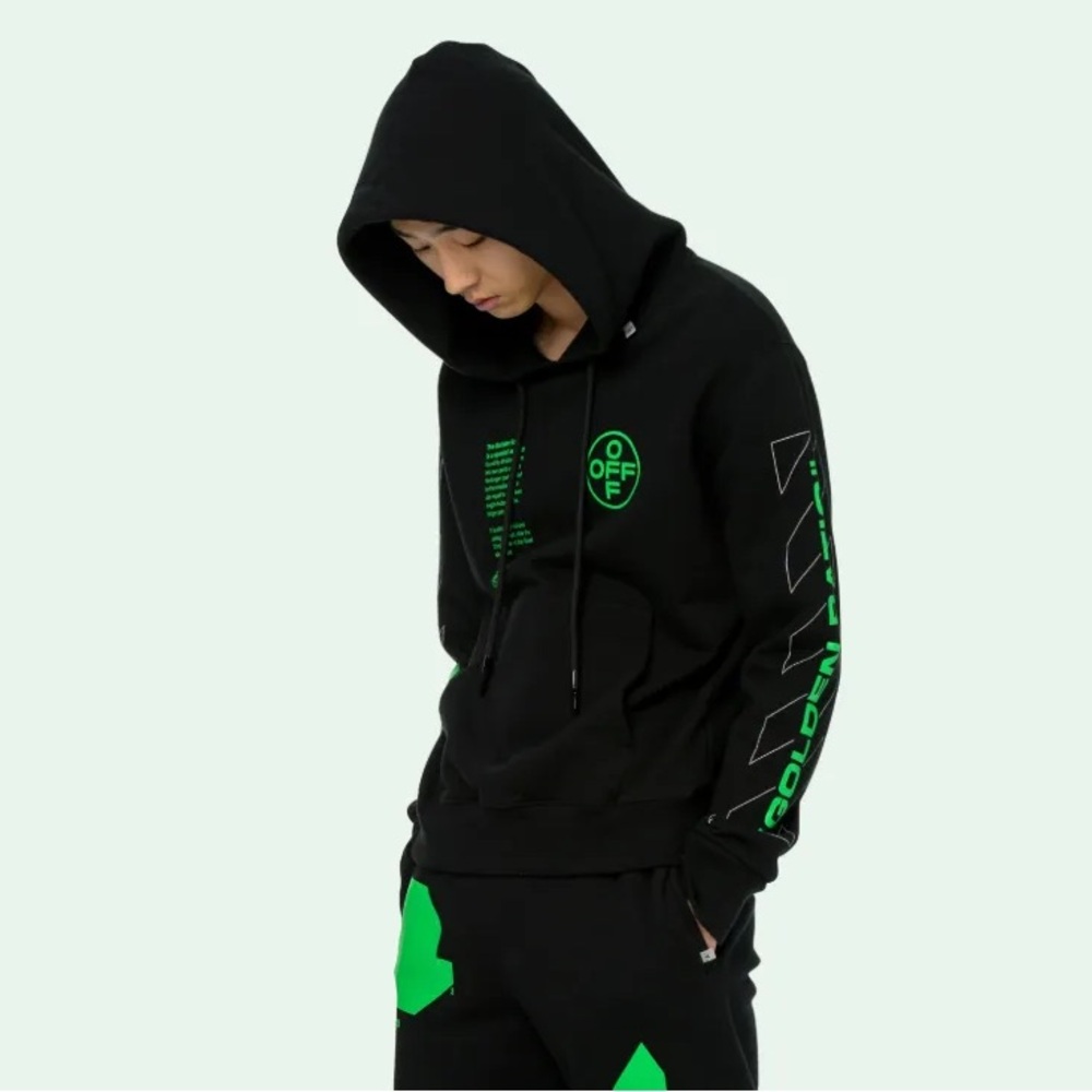 Off White Arch Shapes Hoodie